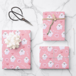 LOVELY GHOSTS WRAPPING PAPER SHEET