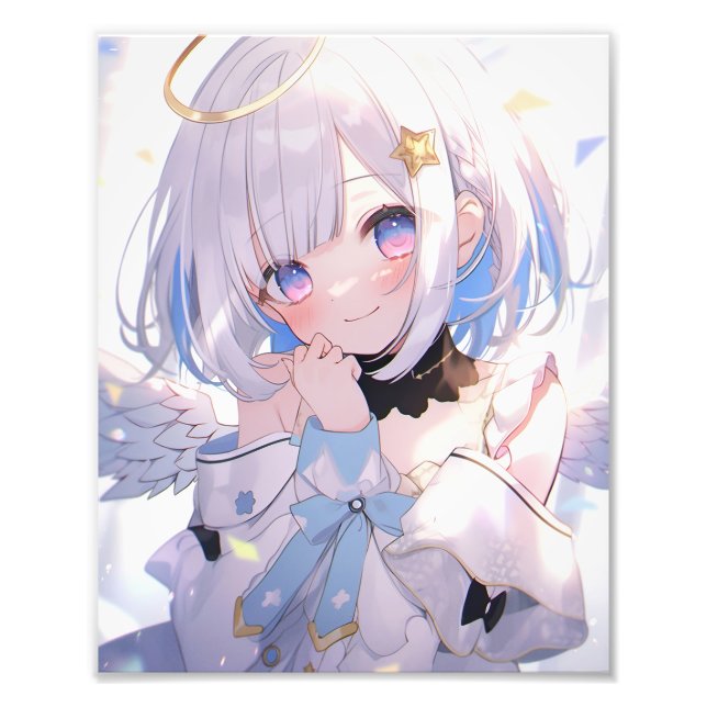 Lovely Girl Angel Girl Photo Print (Front)