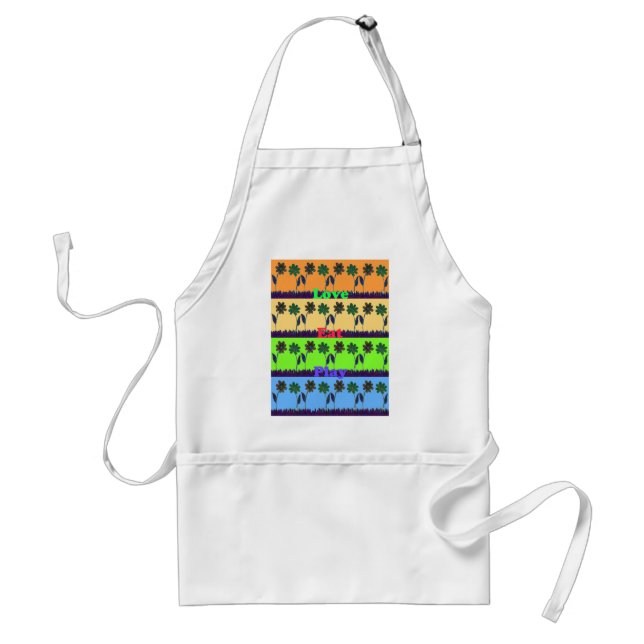Lovely Girly Hakuna Matata colours Gifts.png Standard Apron (Front)