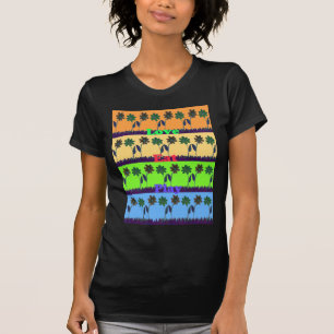 Lovely Girly Hakuna Matata Floral colour Art Desig T-Shirt