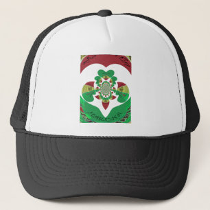 Lovely Hakuna Matata I love Ethiopia Hearts Trucker Hat