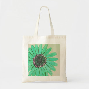 Lovely hand sketched Flower Tote Bag