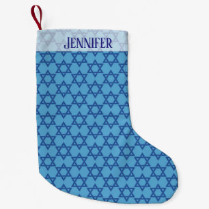 Lovely Hanukkah Small Christmas Stocking