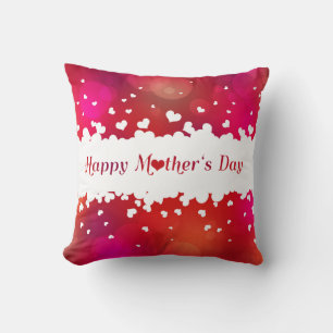 Lovely Happy Mother's Day Hearts Cushion