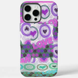  lovely heart sentimental feeling  iPhone 16 pro max case