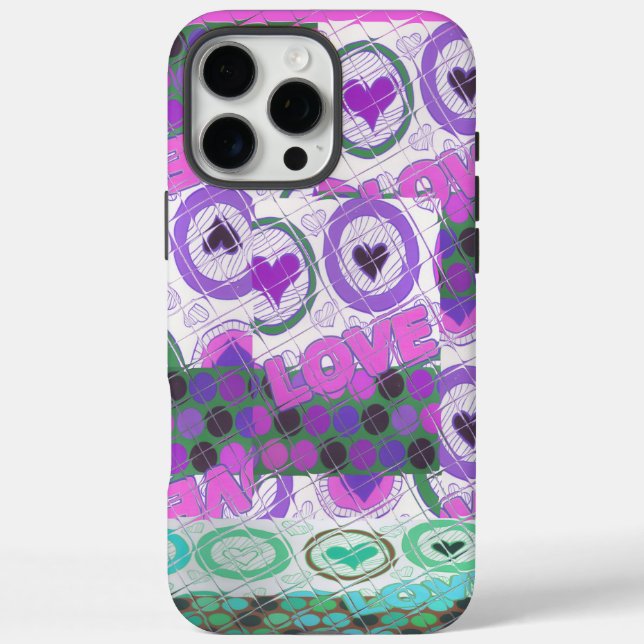  lovely heart sentimental feeling  Case-Mate iPhone case (Back)