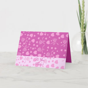 Lovely Hearts Card