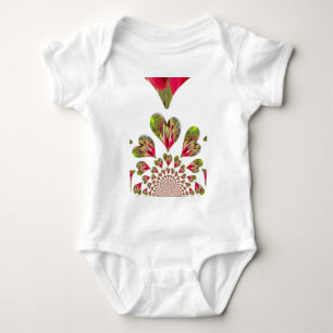 Lovely Hearts Humanitarian Day The World Needs Lov Baby Bodysuit