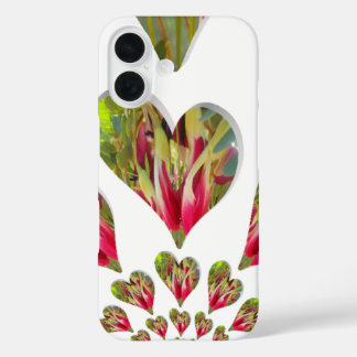 Lovely Hearts Humanitarian Day The World Needs Lov iPhone 16 Case