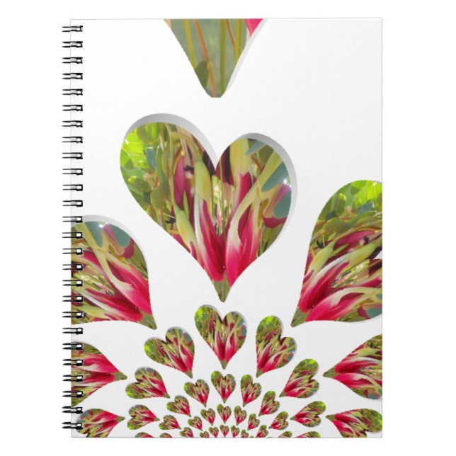 Lovely Hearts Humanitarian Day The World Needs Lov Notebook (Front)