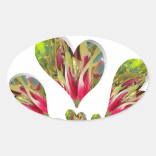 Lovely Hearts Humanitarian Day The World Needs Lov Oval Sticker