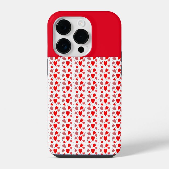 Lovely hearts iPhone case (Back)