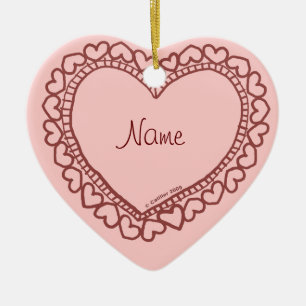 Lovely Hearts ornament