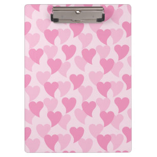Lovely Hearts Seamless Pattern Clipboard