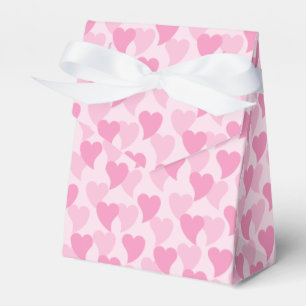 Lovely Hearts Seamless Pattern Favour Box