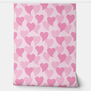 Lovely Hearts Seamless Pattern Wallpaper