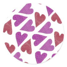 Lovely Hearts Stickers