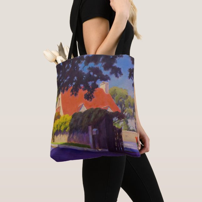 Lovely Home in Maine Tote Bag (Close Up)