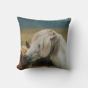 LOVELY HORSE COUPLE CUSHION