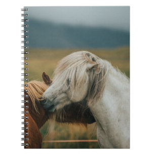 LOVELY HORSE COUPLE NOTEBOOK