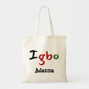 Lovely Igbo Trendy Tote Bag