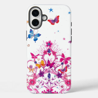 Lovely Infinity Butterfly iPhone 16 Plus Case
