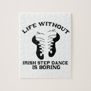 Lovely Irish Step dance DESIGNS Jigsaw Puzzle