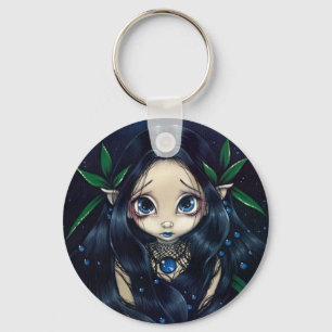 "Lovely is the Night" Keychain