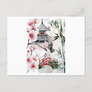 Lovely Japanese scenery Postcard