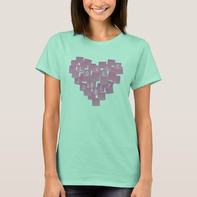 Lovely Jubbly Sticky Notes T Shirt (Front)