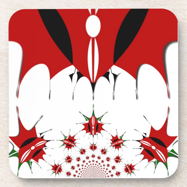 Lovely Kenya Flag. Coaster (Front)