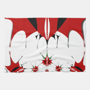 Lovely Kenya Flag. Tea Towel