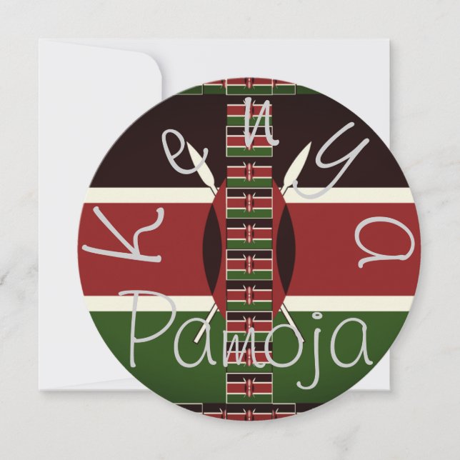 Lovely Kenyan Special Greetings (Front)