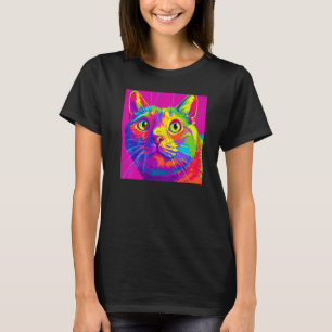 Lovely kitten beautifully colored cat pop T-Shirt
