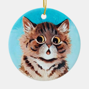 Lovely Kitten, Louis Wain Ceramic Tree Decoration