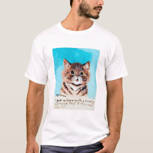 Lovely Kitten, Louis Wain T-Shirt