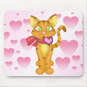 Lovely Kitty Mouse Mat