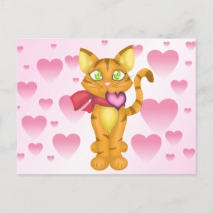 Lovely Kitty Postcard
