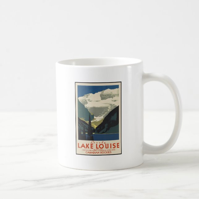 Lovely Lake Louise Coffee Mug (Right)