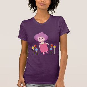 Lovely Lana Lea Runs Through The Flowers T-Shirt