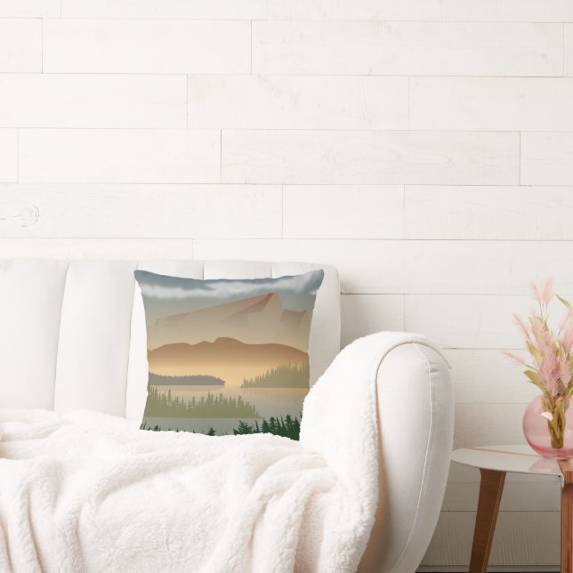 "Lovely Landscape" Throw Pillow (Couch)
