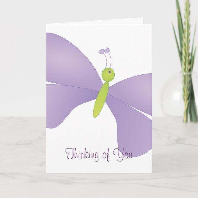 Lovely Laura Butterfly Card (Front)