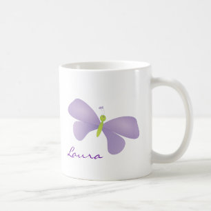 Lovely Laura Butterfly Coffee Mug