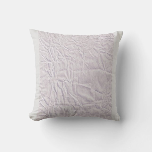 Lovely lavender and silver pillow (Front)