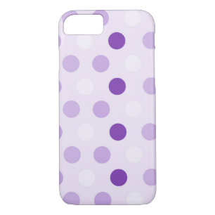 Lovely Lavender Polka Dots iPhone 8/7 Case