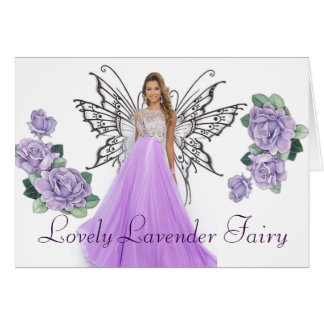 Lovely Lavenderfairy card