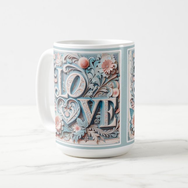Lovely Layered Love Mug (Front Left)