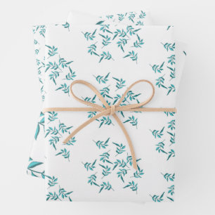 Lovely Leaves Wrapping Paper Sheet