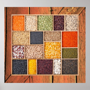 Lovely Legumes Poster - SRF