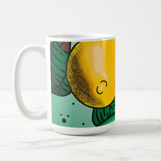 Lovely Lemons Coffee Mug (Left)